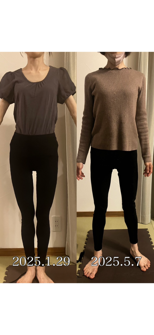 鳥取県在住のお客様の身体の変化