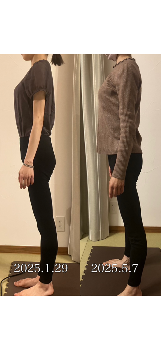 鳥取県在住のお客様の身体の変化